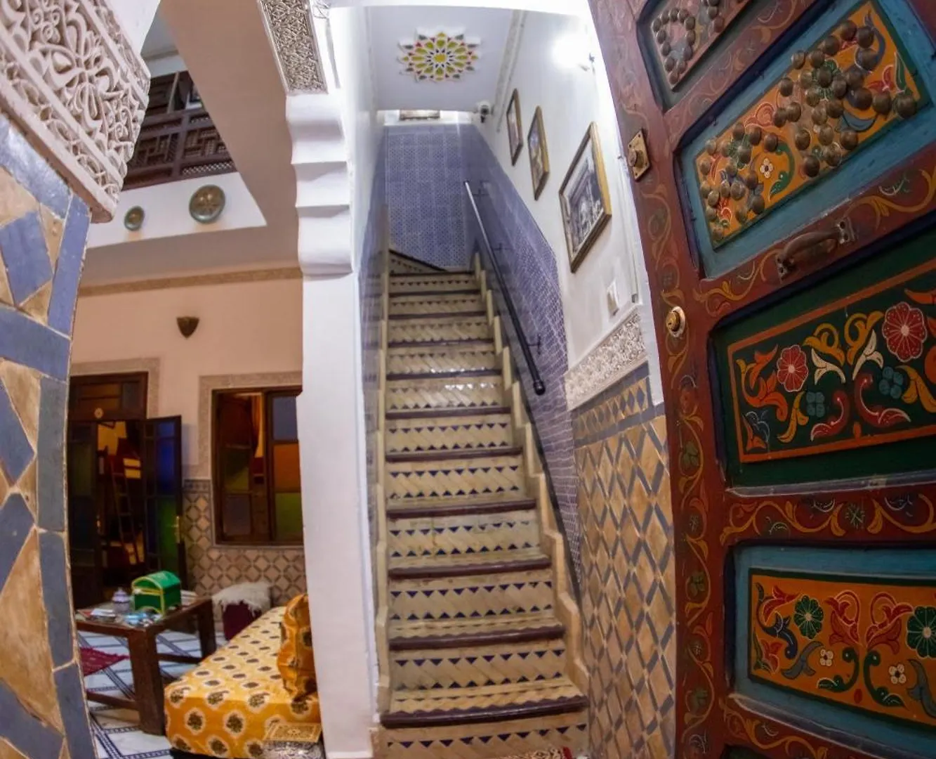 Marockansk riad Dar Amir Fes Hotell