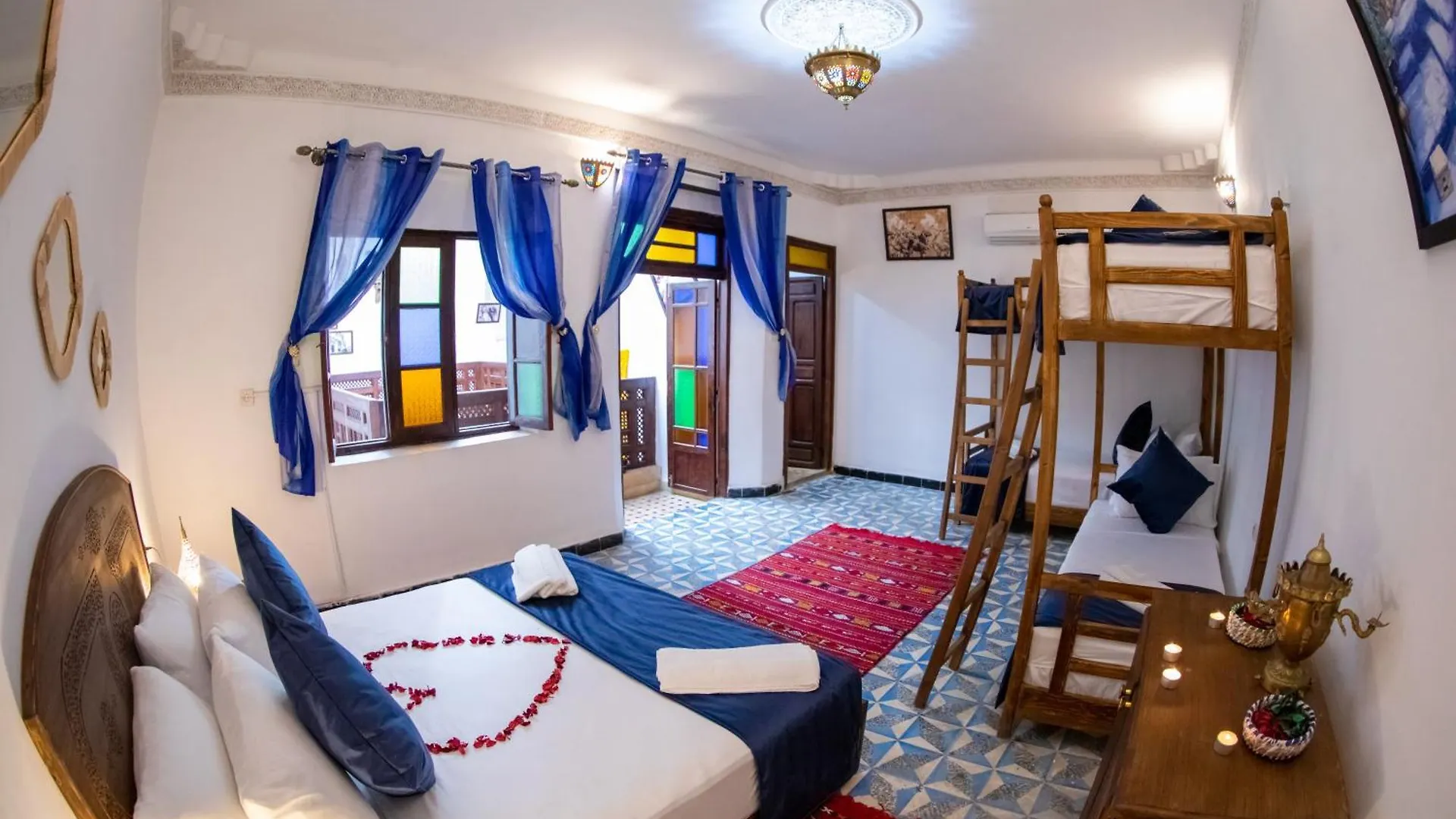 Marockansk riad Dar Amir Fes Hotell