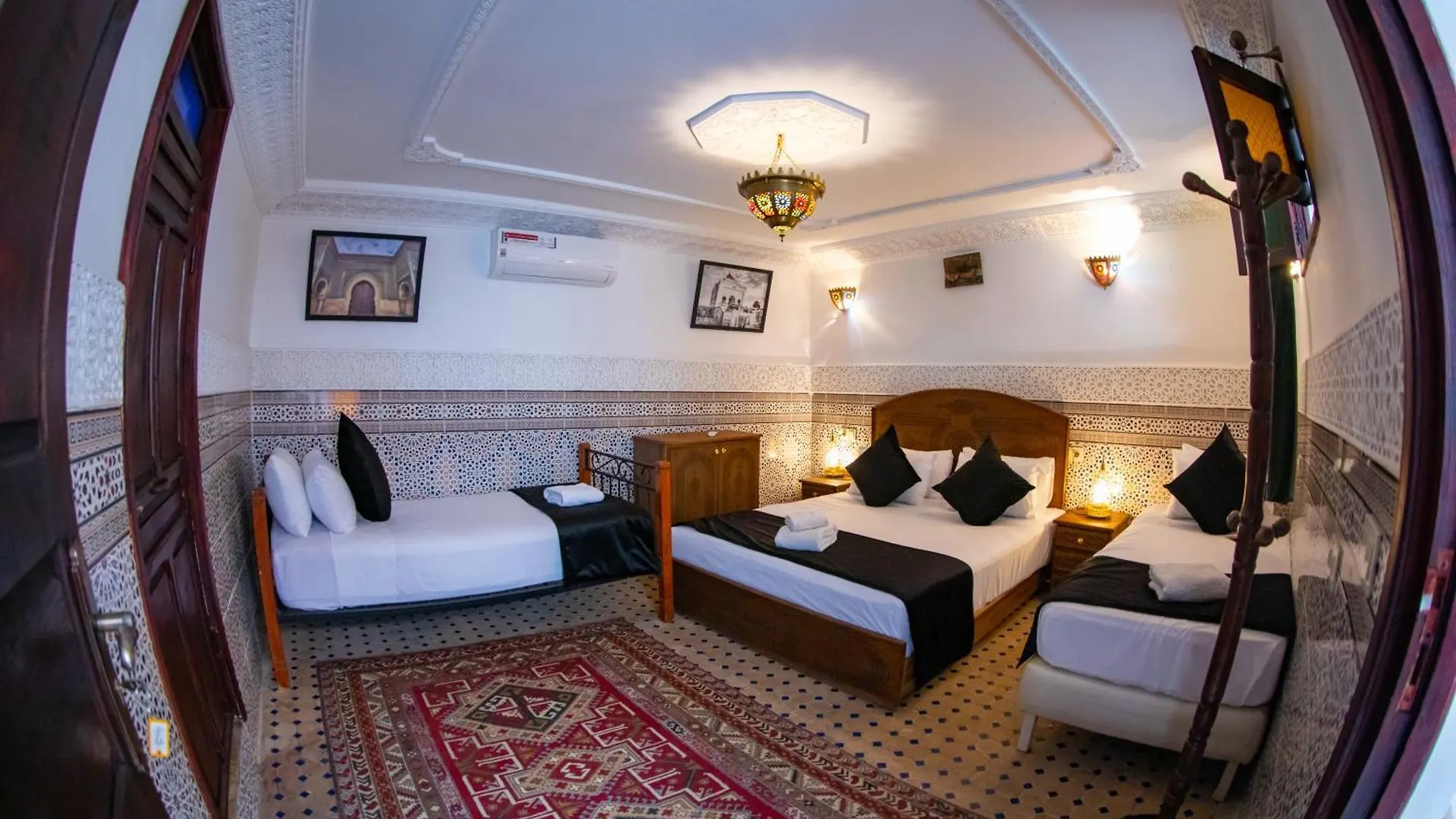 Marockansk riad Dar Amir Fes Hotell