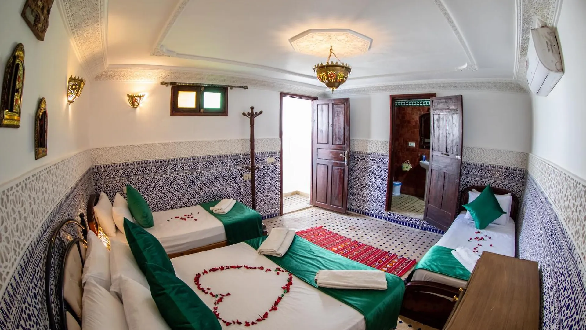 Marockansk riad Dar Amir Fes Hotell